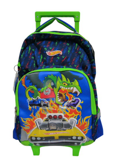 MORRAL GRANDE CON RUEDA 16.5" HOTWHEELS