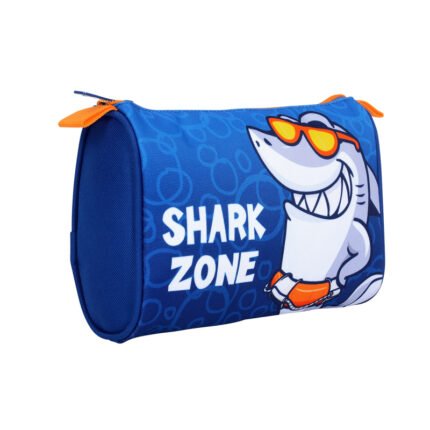 CARTUCHERA TRIANGULAR KIDS COOL SHARK CAPI
