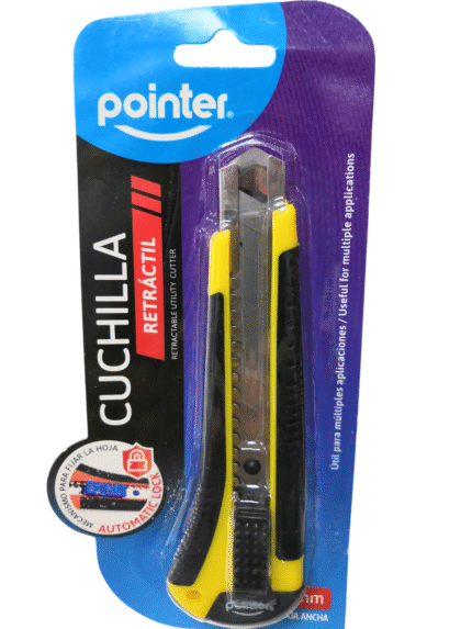 EXACTO RETRACTIL 18 MM POINTER