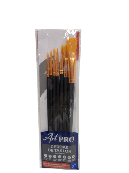 PINCELES ART PRO SETX 7 UND POINTER