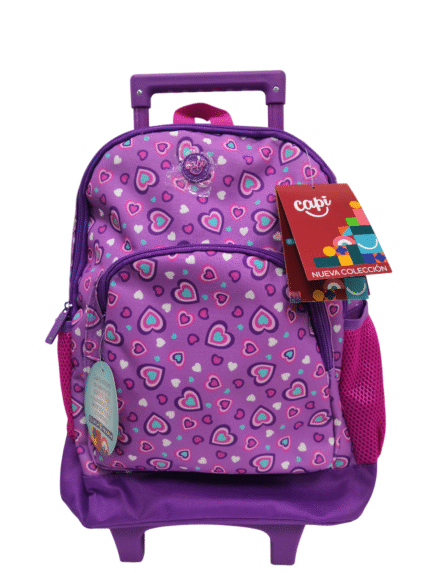MORAL GRANDE CON RUEDAS JOY PURPLE CAPI
