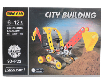 EXCAVADORA CITY BUILDING 93 PZAS