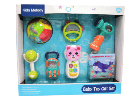 SET DE JUEGOS PARA BEBE 7 PZAS