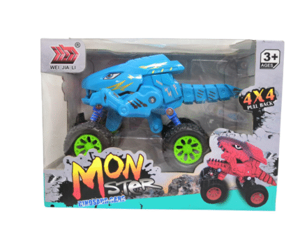 CARRO MONSTER A FRICCION