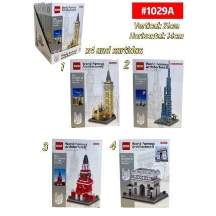 LEGO TORRES FAMOSAS 211 PZAS  #1029A