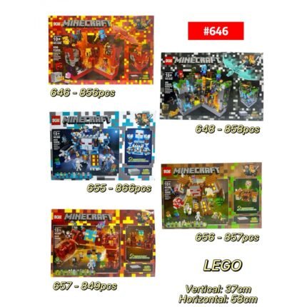 LEGO MINECRAFT 856-866pcs