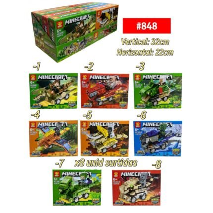 LEGO MINECRAFT  94 PZAS #848